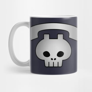 Skull Phone (HalfTone) [Rx-TP] Mug